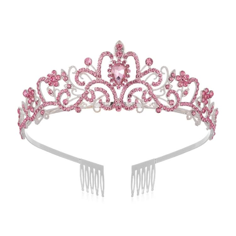 G2888 Crystal Diamond Wedding Party Braided Hair Crown Show Headband Reluova