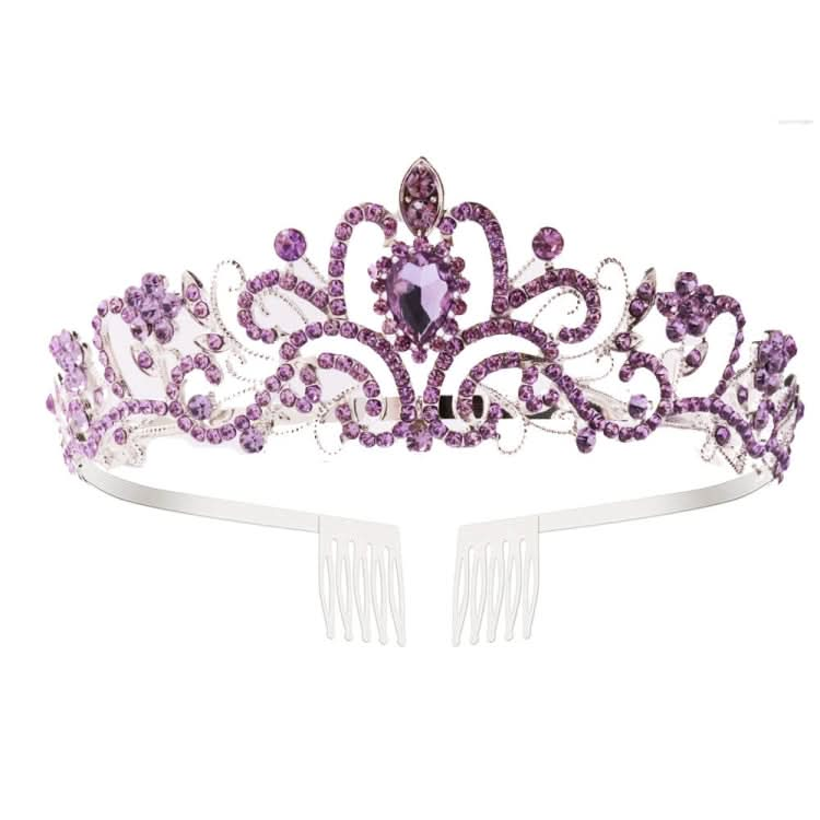 G2888 Crystal Diamond Wedding Party Braided Hair Crown Show Headband Reluova