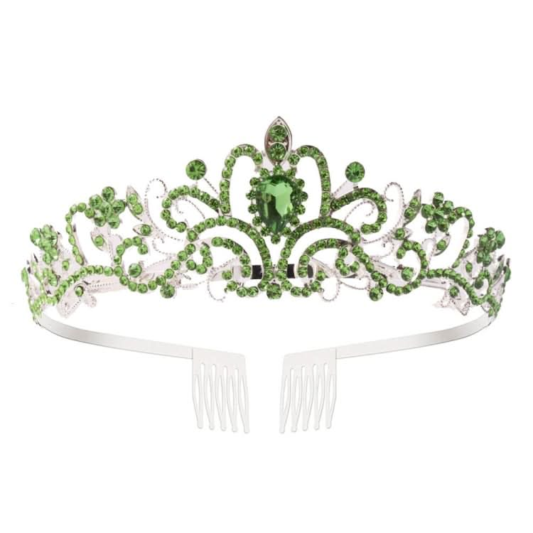 G2888 Crystal Diamond Wedding Party Braided Hair Crown Show Headband Reluova