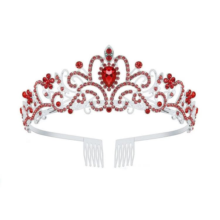 G2888 Crystal Diamond Wedding Party Braided Hair Crown Show Headband Reluova