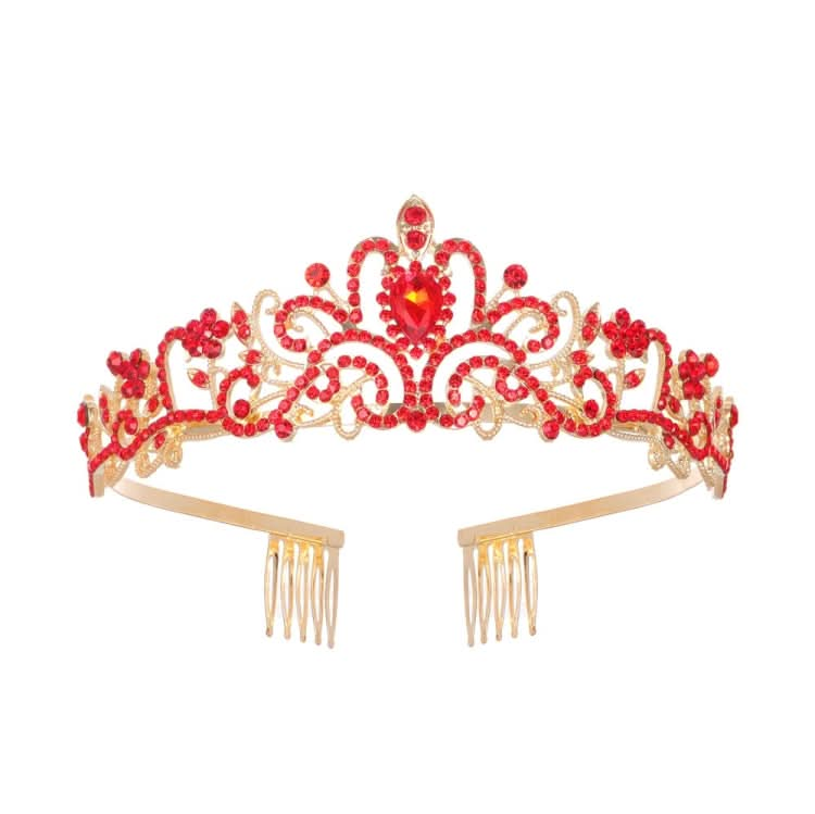 G2888 Crystal Diamond Wedding Party Braided Hair Crown Show Headband Reluova