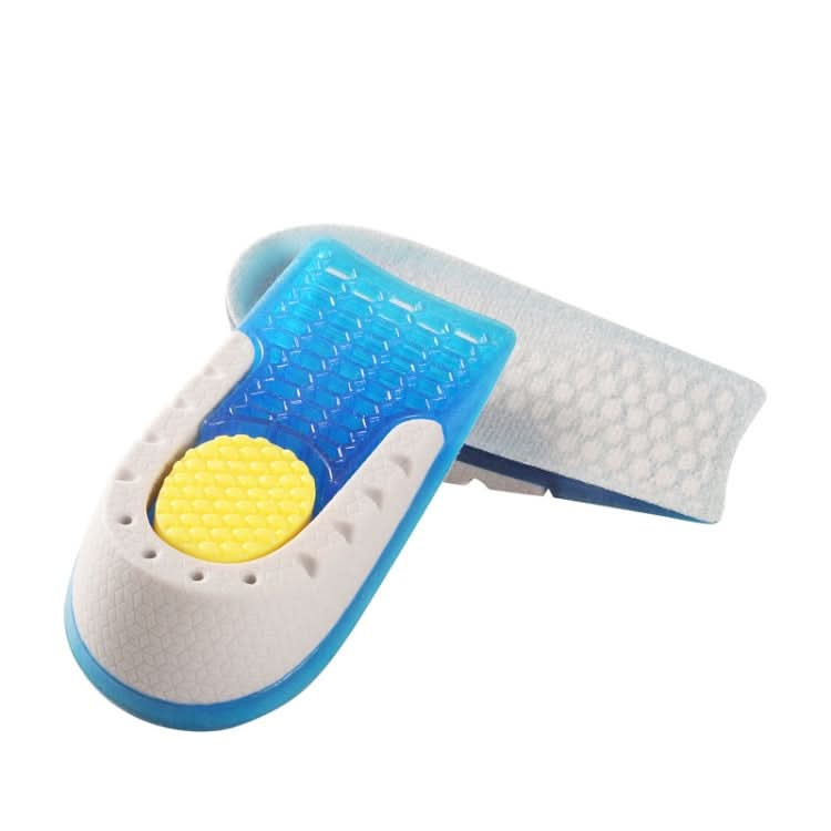 Silicone Honeycomb Shock Absorption TPE Heel Protection Pad Heightening Insole Reluova