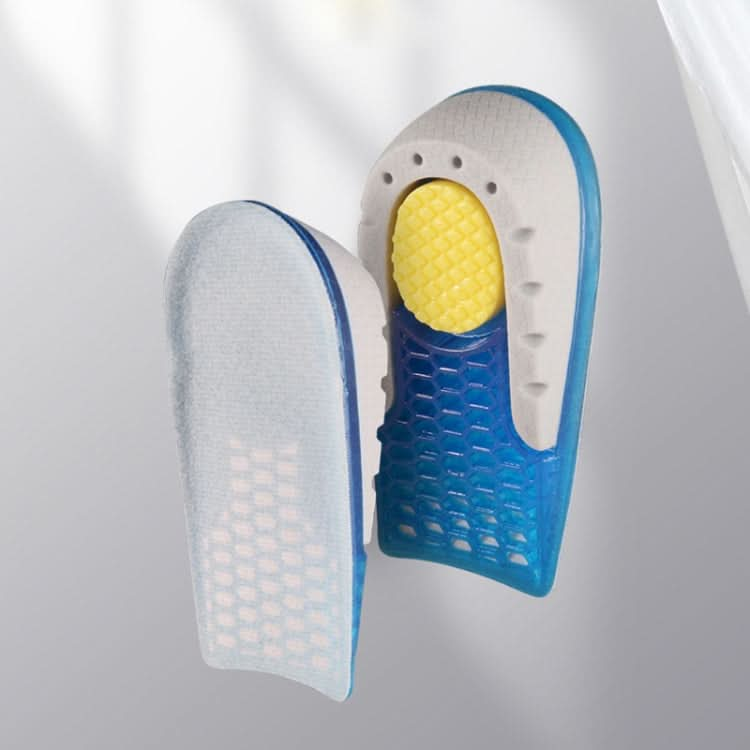 Silicone Honeycomb Shock Absorption TPE Heel Protection Pad Heightening Insole Reluova