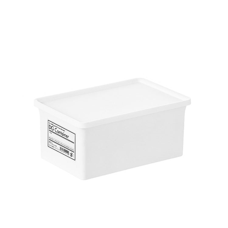 Moisture-proof and Dust-proof Washing Powder Storage Box With Label and Cover, Style: Wide