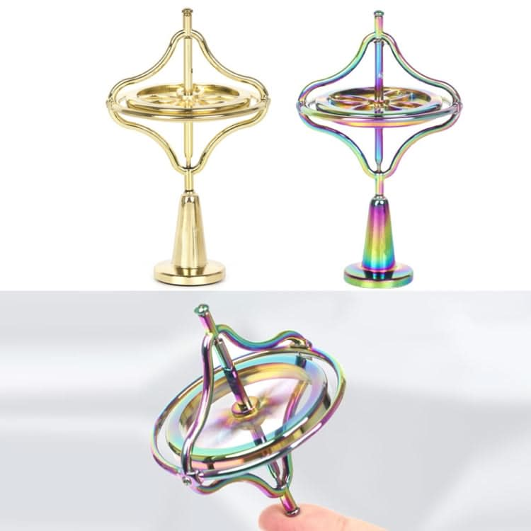 Fingertips Zinc Alloy Decompression Toy Metal Gyroscope Reluova