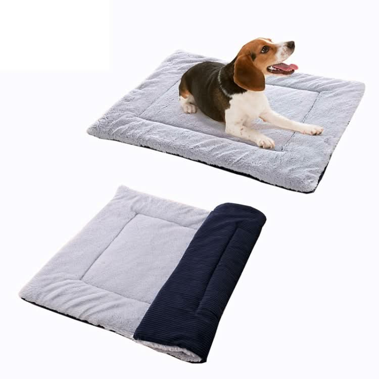 Double Sided Pet Mat Four Seasons Warm Dog Blanket,Size: - Reluova