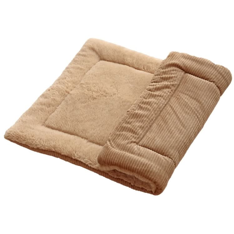 Double Sided Pet Mat Four Seasons Warm Dog Blanket,Size: - Reluova