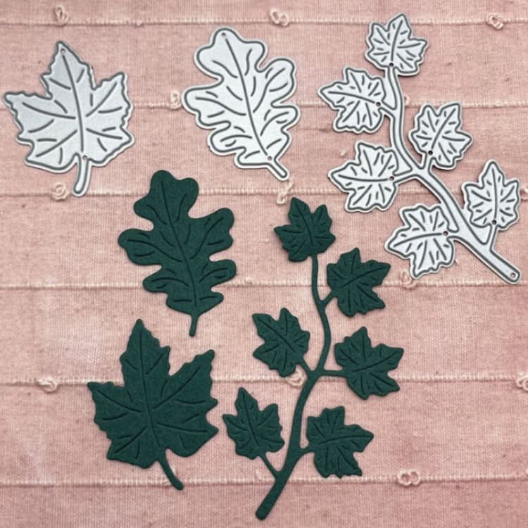 Leaves Hand Scrapbooking Embossing Cutting Die Reluova