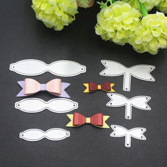 Bow Knot Metal Embossing Cutting Die Set Reluova