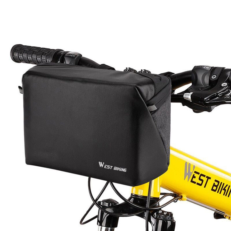 WEST BIKING YP0707298 Bicycle Handlebar Bag Multi-function Messenger Bag Scooter Head Bag