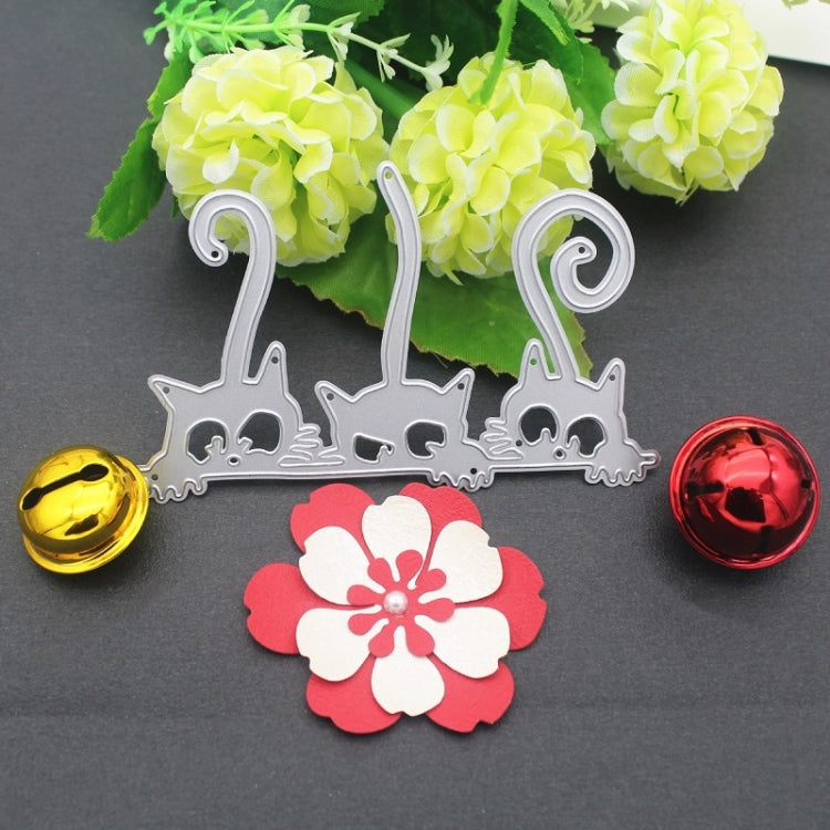 Three Kittens Metal Embossing Cutting Die