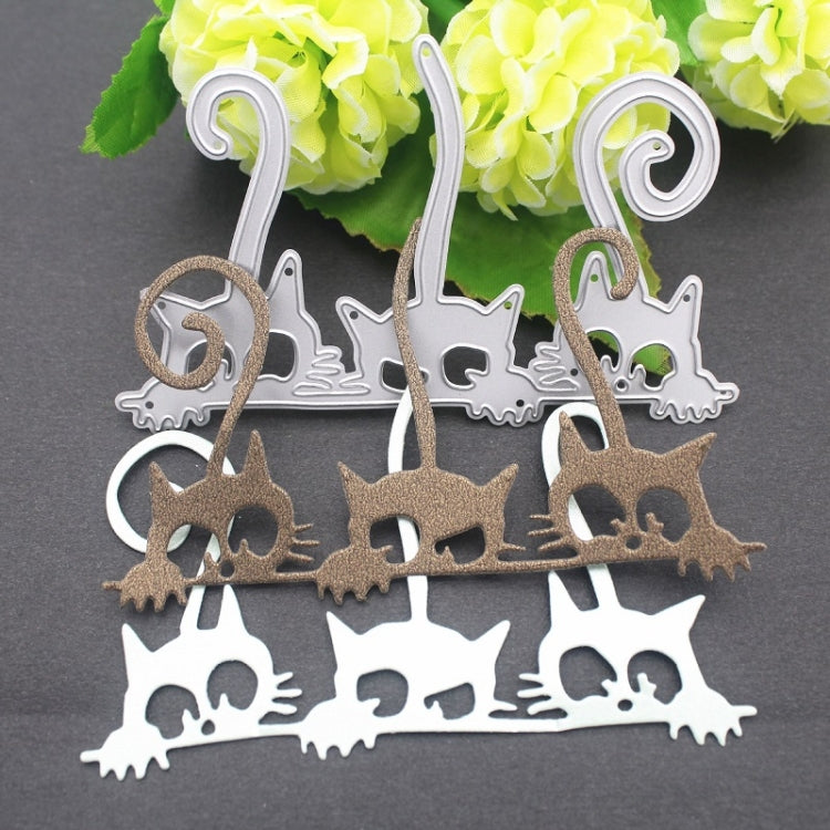 Three Kittens Metal Embossing Cutting Die My Store