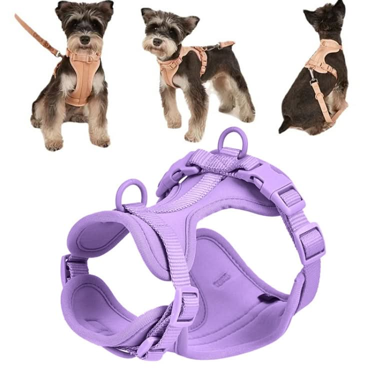 Pet PVC Strap Macaron Color Dog Chest Strap, Size:, Series 2 - Reluova