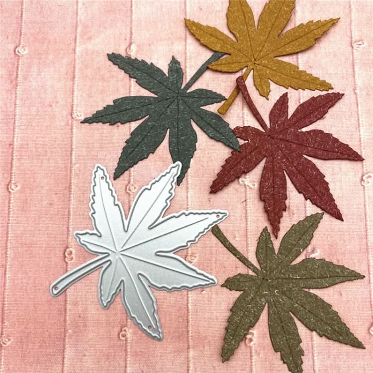 Maple Leaf Handmade Paper Art Embossing Cutting Die Reluova