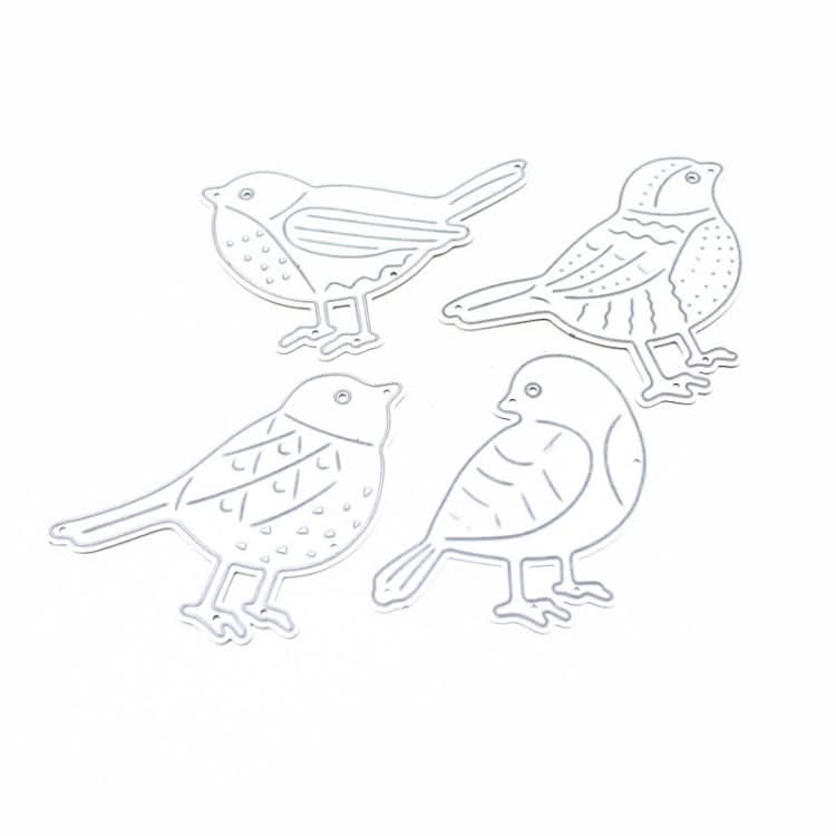 Four Little Birds Handcraft Metal Embossing Cutting Die