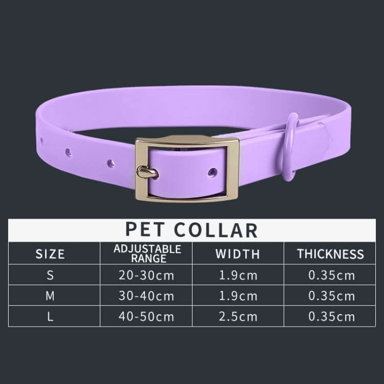 PVC Pet Loop Horsarine Dog Collar, Size: - Reluova