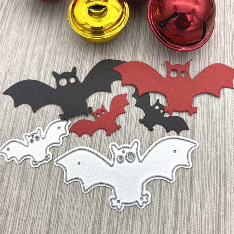 10 PCS Halloween Bat Handmade Metal Embossing Cutting Die