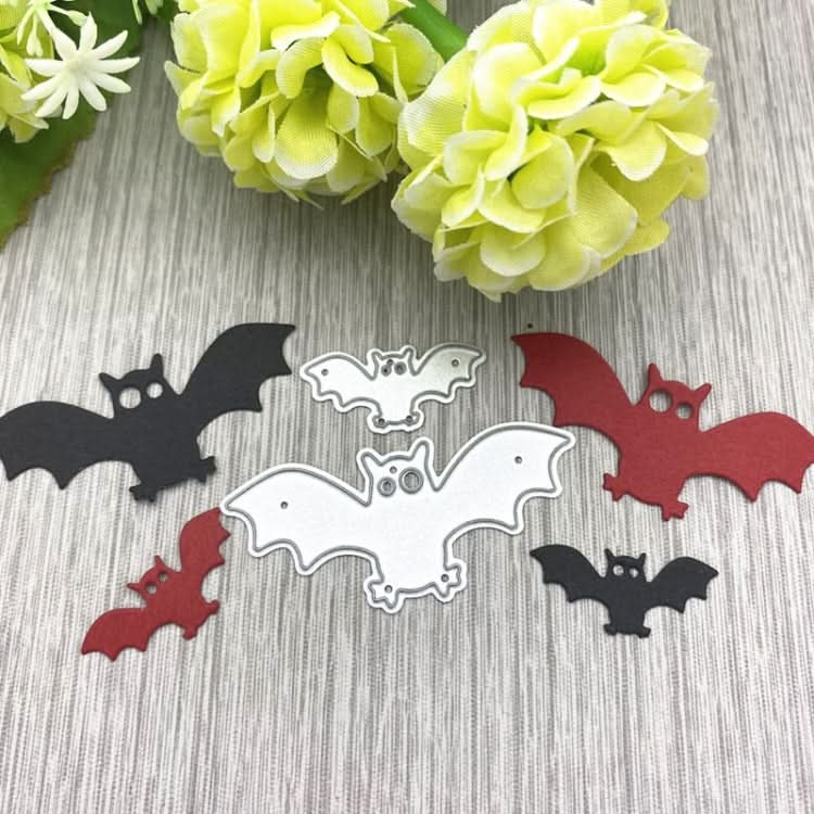 10 PCS Halloween Bat Handmade Metal Embossing Cutting Die