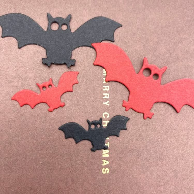 10 PCS Halloween Bat Handmade Metal Embossing Cutting Die