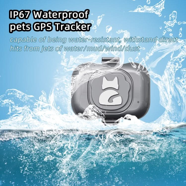 G16 Pets GPS Tracker IP67 Waterproof Smart Collar Anti-lost Tracking for Dog Cat - Reluova