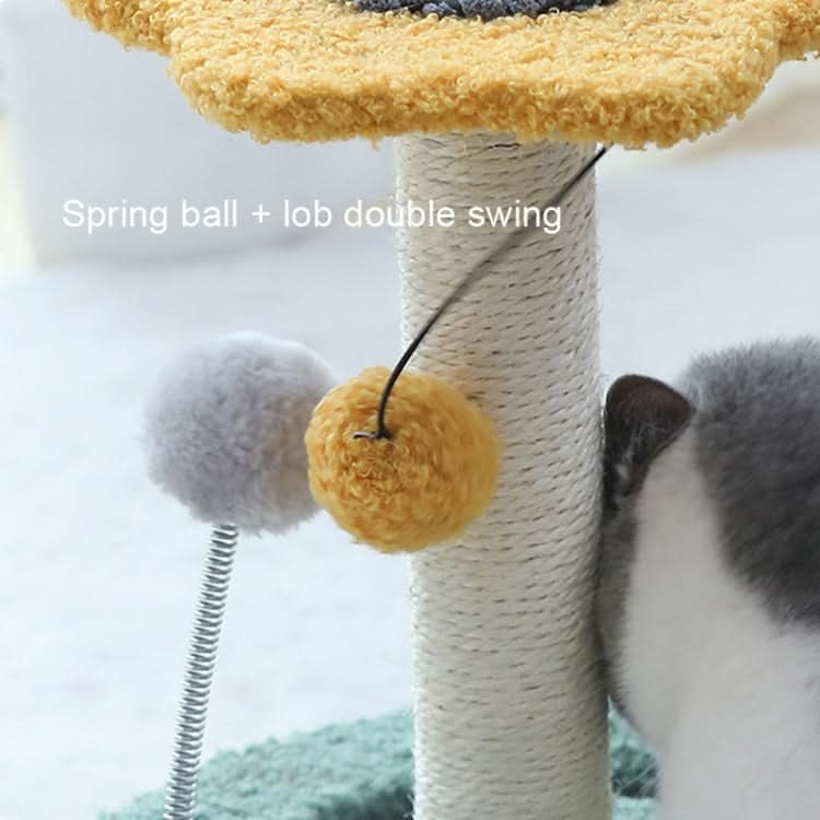 Cat Climbing Rack Small Turntable Cat Scratching Board Toy - Reluova