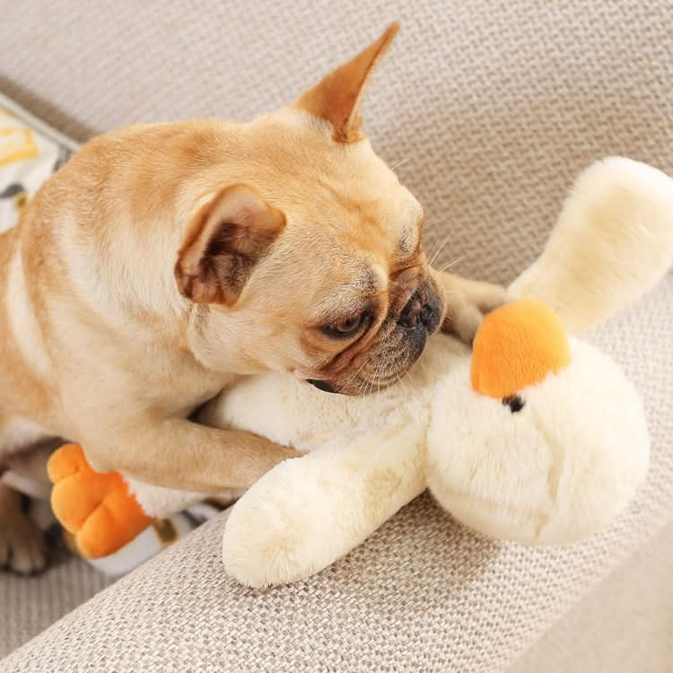 Hoopet Dog Biting Toy Pet Plush Duckling Sound Toy - Reluova