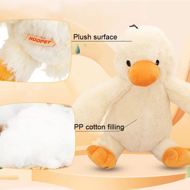 Hoopet Dog Biting Toy Pet Plush Duckling Sound Toy - Reluova