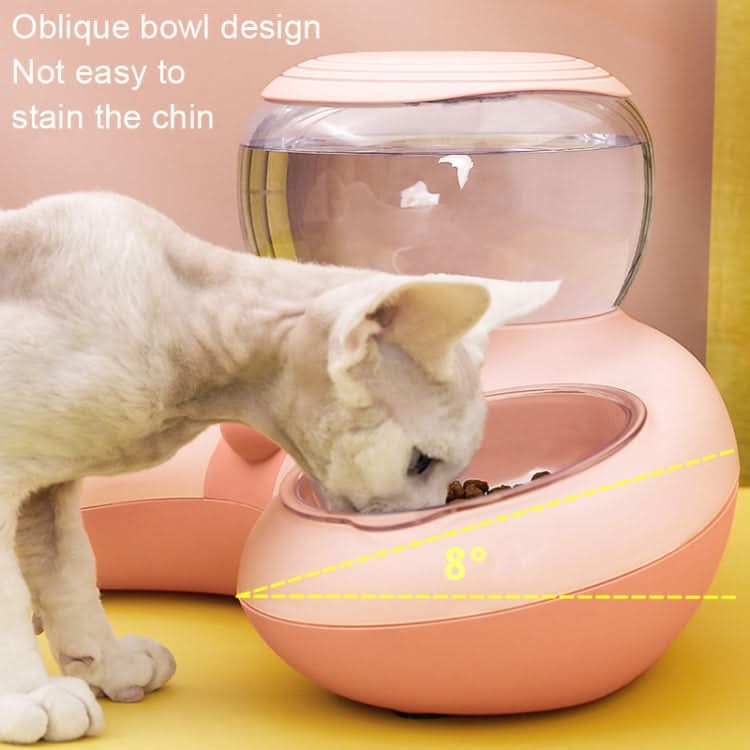 Automatic Drinking Water Feed Double Bowl Anti-overturning Dog Basin - Reluova