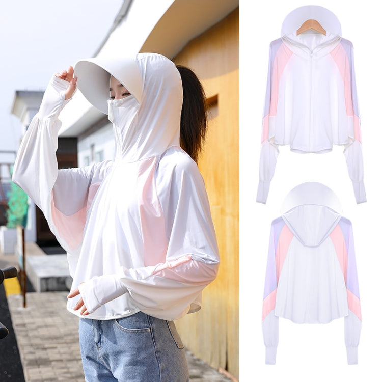 Women Short Shawl Hooded Breathable Sun Protection Clothes Outdoor