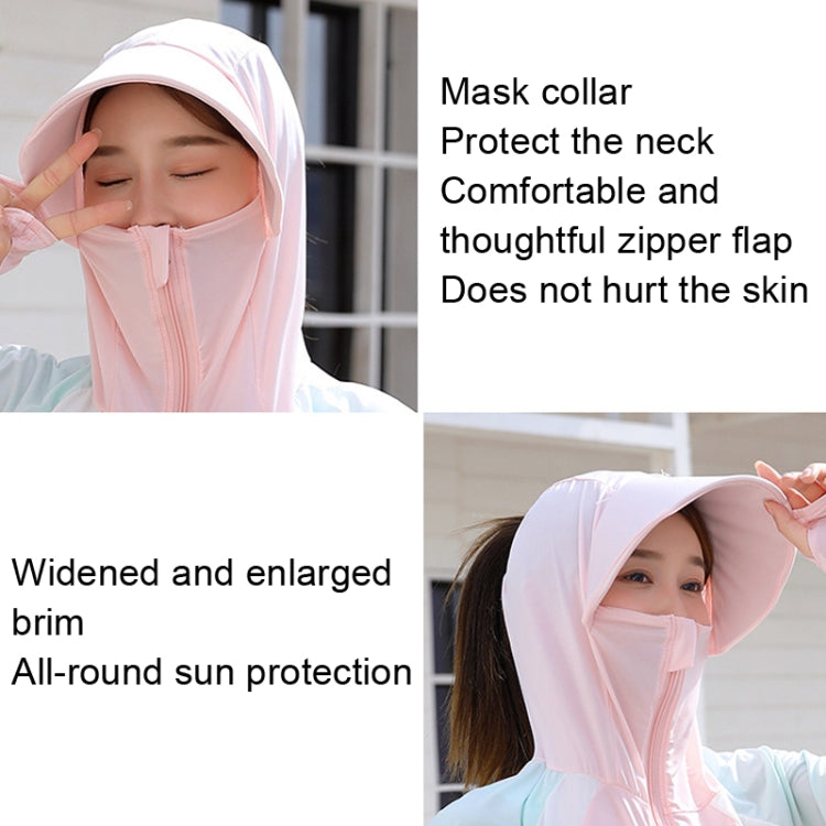 Women Short Shawl Hooded Breathable Sun Protection Clothes Outdoor Reluova