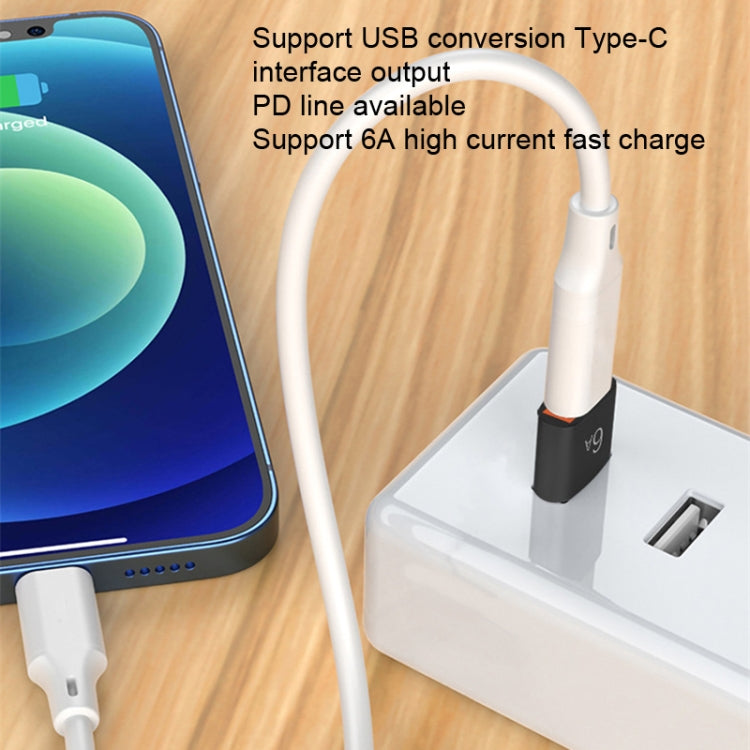 10 PCS HOWJIM HJ003 Type-C To USB3.0 Adapter Support Charging & Data Cable Transfer