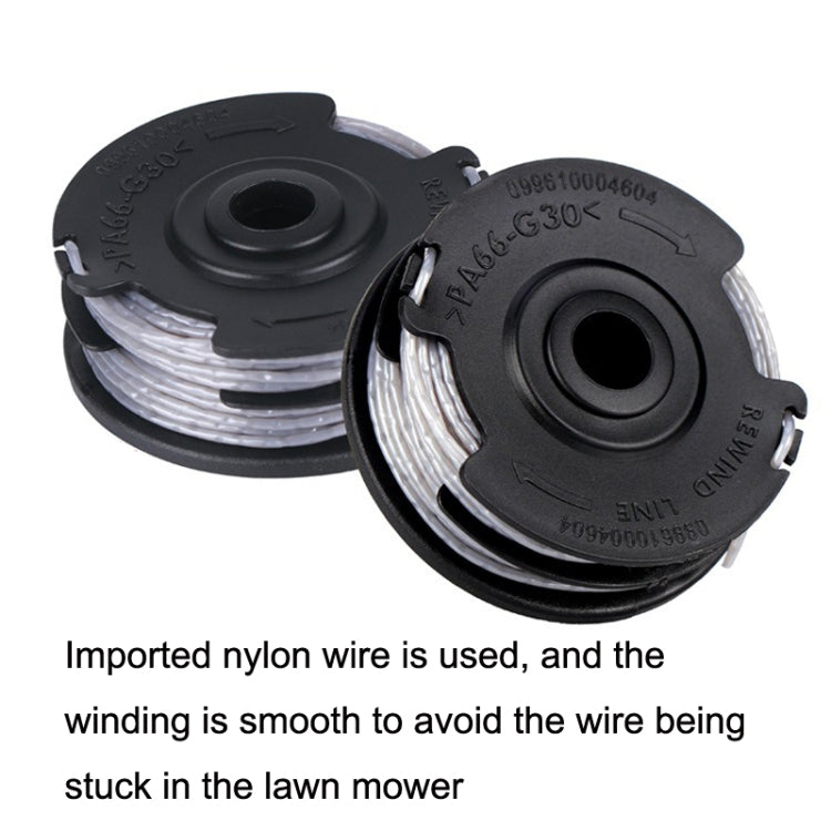 Lawnmower Nylon Double Layer Mowing Line Playing Rope Spool Replaces Greenworks My Store