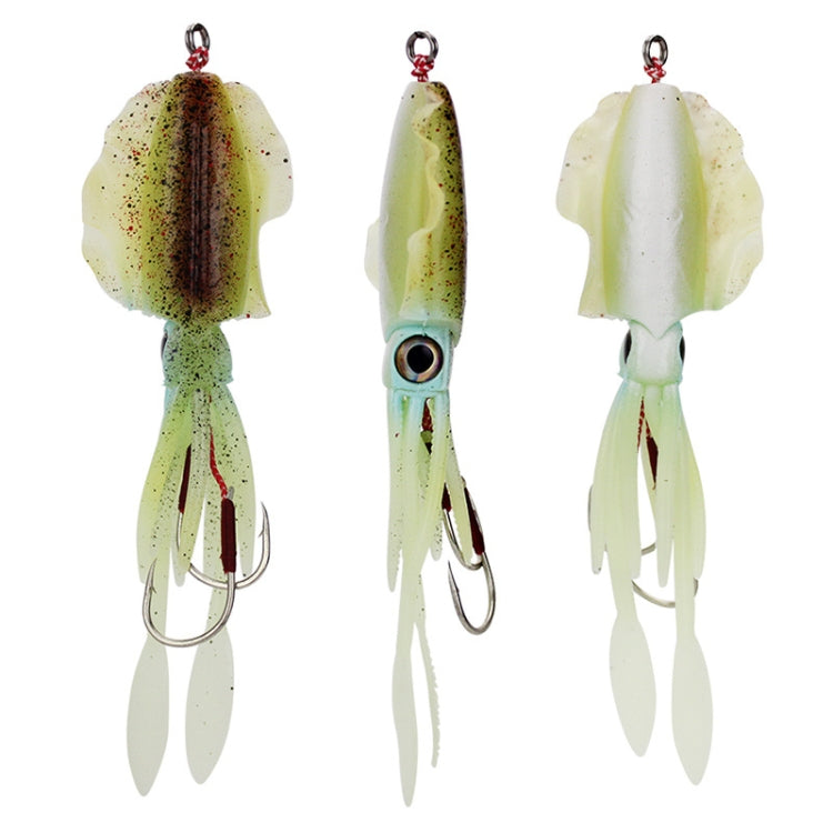 15cm 60g Sea Fishing Fake Bait Deep Sea Squid Soft Bait, Style: