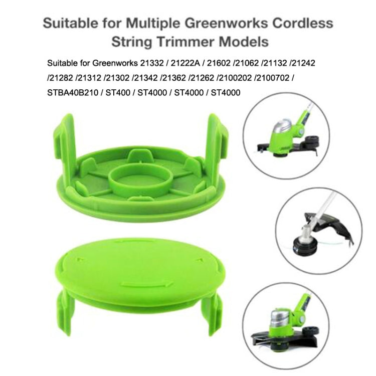 2PCS GK04 Cordless Weeder Lawn Mower Spool Cover For Greenworks My Store