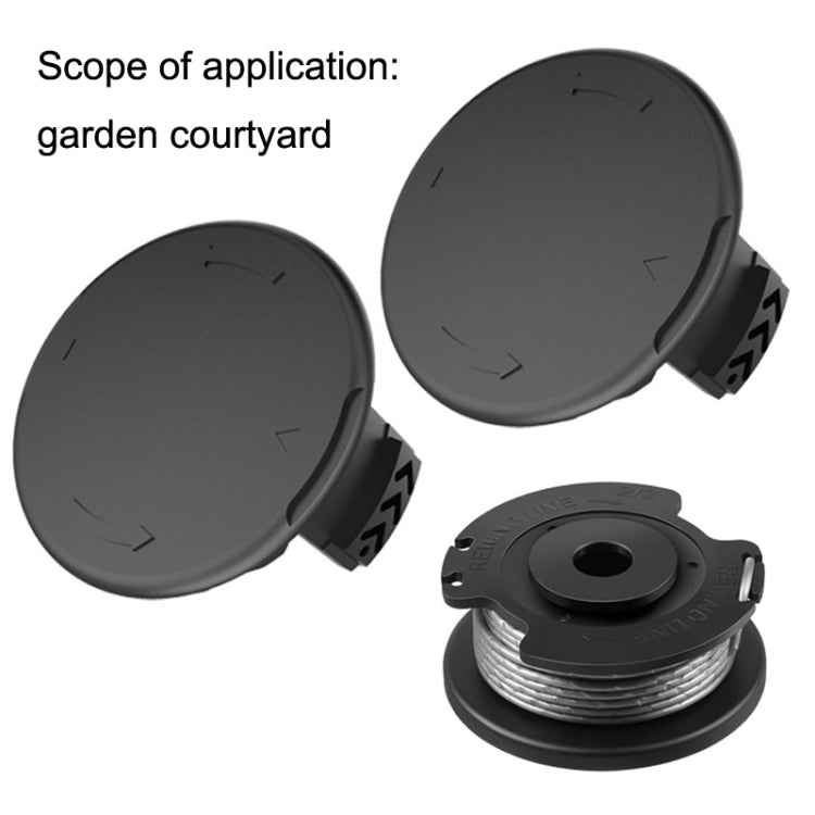 2PCS GK04 Cordless Weeder Lawn Mower Spool Cover For Greenworks My Store