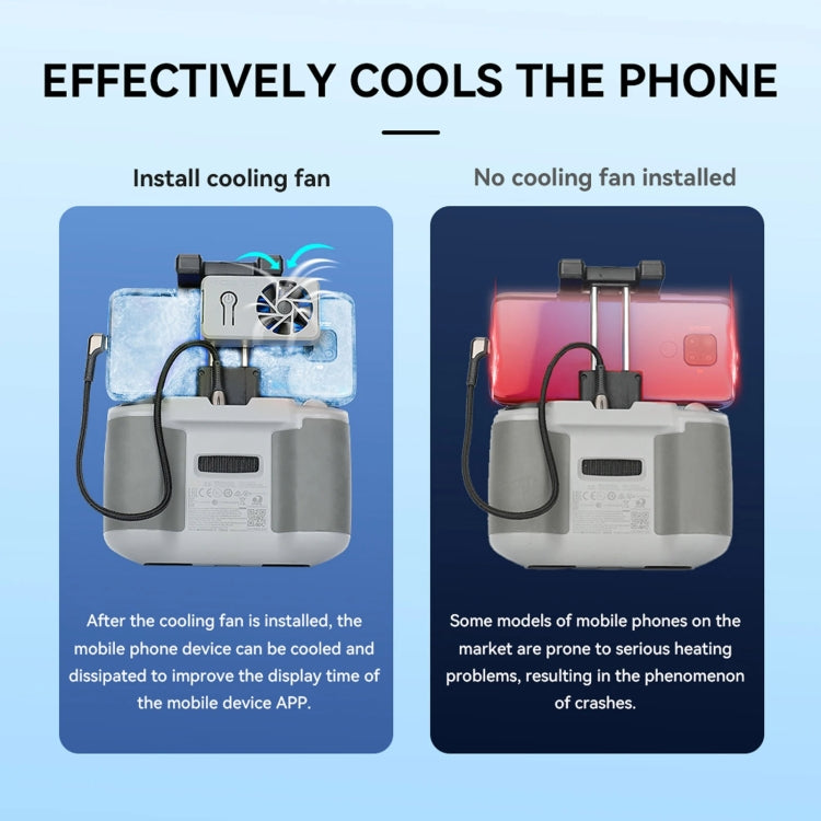 RCSTQ Universal Cooling Fan Cell Phone Cooler My Store