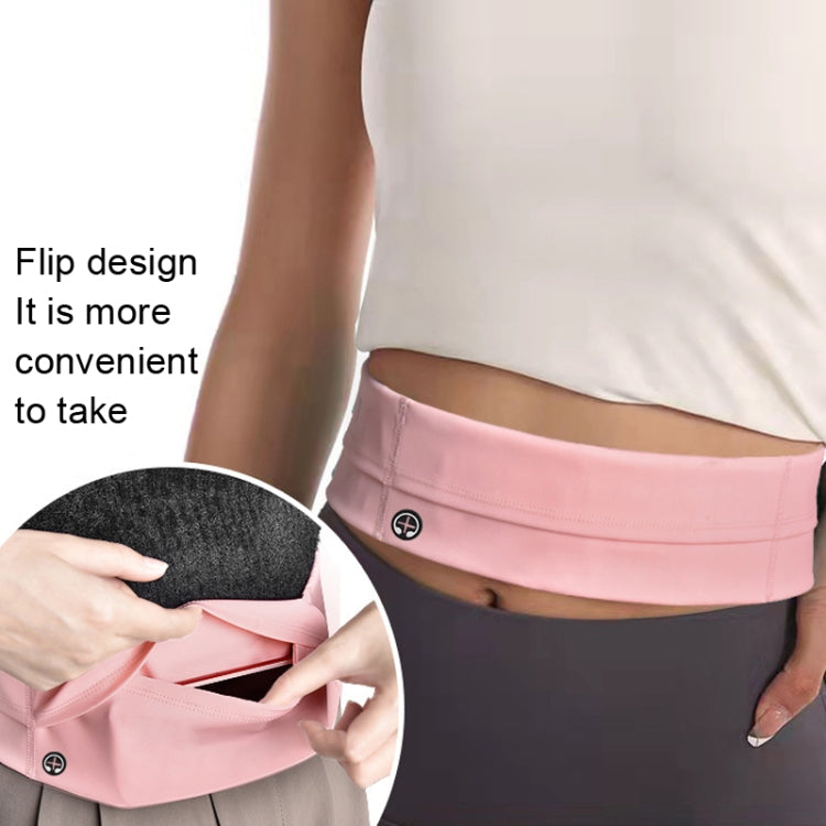 Running Waist Bag Invisible Outdoor Marathon Phone Storage Belt Reluova