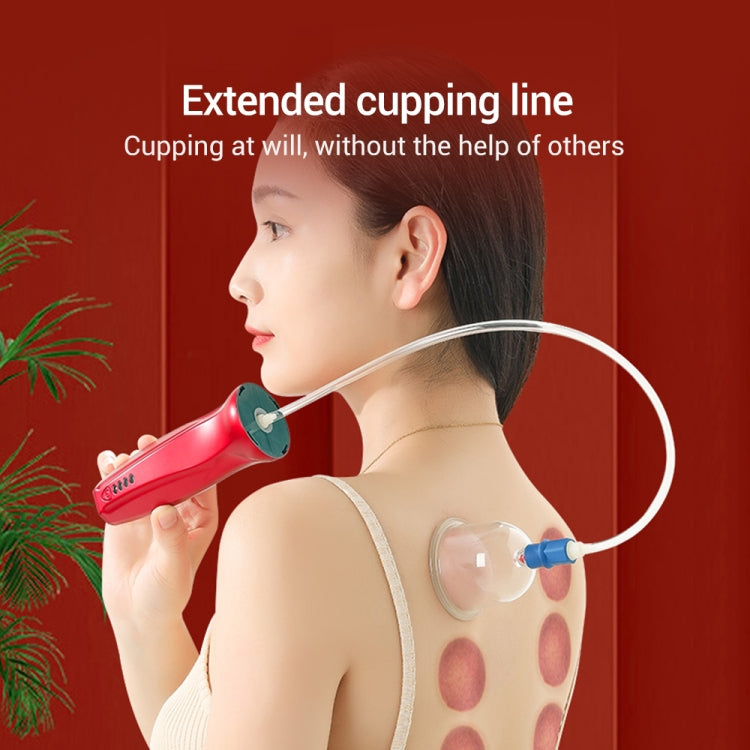 Electric Cupping Device Vacuum Scraping Instrument Charging Meridian Massage Device