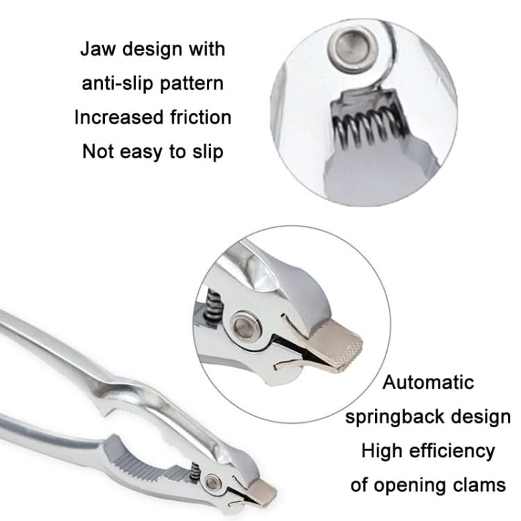 Zinc Alloy Clam Clamp Oyster Walnut Shell Opener