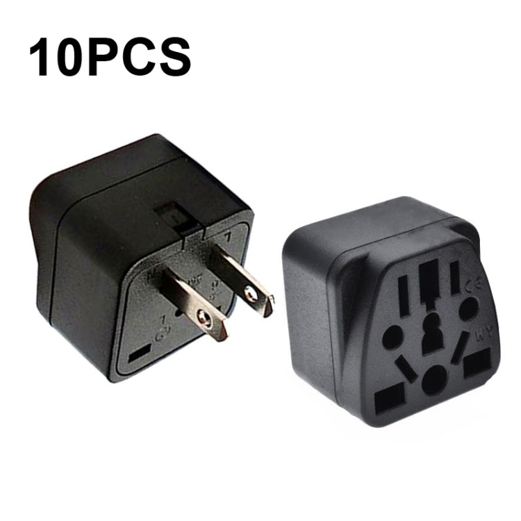 10 PCS WY-6 10A 250V Porous US Conversion Plug