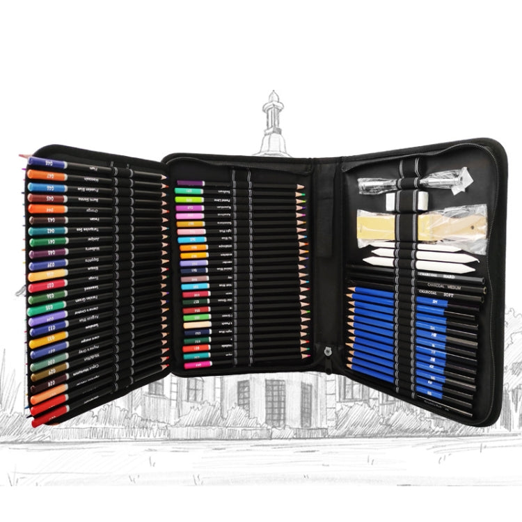 Sketch Color Pencil Set Art Student Drawing Kit