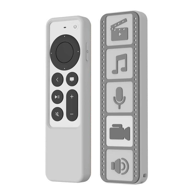 Silicone Remote Controller Waterproof Anti-Slip Protective Cover For Apple TV 4K 2021 Reluova