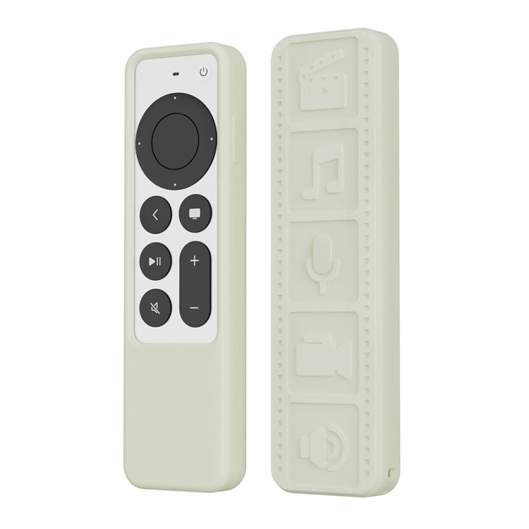 Silicone Remote Controller Waterproof Anti-Slip Protective Cover For Apple TV 4K 2021