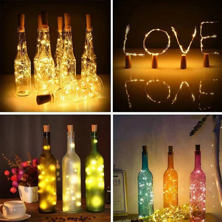 LED Wine Cork Christmas Decorative String Lights, Spec: My Store