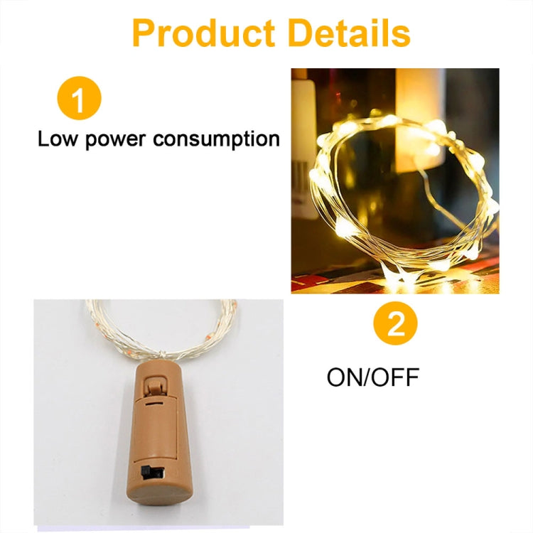 LED Wine Cork Christmas Decorative String Lights, Spec: My Store