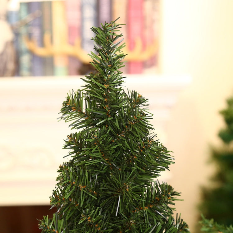 Hemp Bottom Mini Christmas Tree Shopping Mall Window Desktop Decoration, Size: