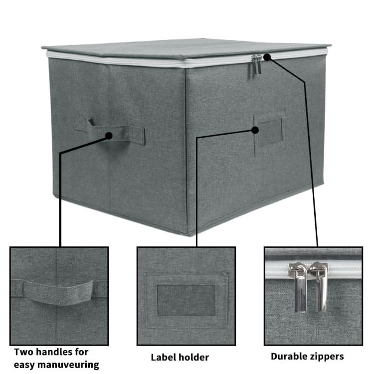 Collapsible Goblet Storage Box With Lid