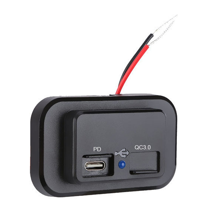 18W QC3.0 Fast Charge PD Car RV Boat Charger