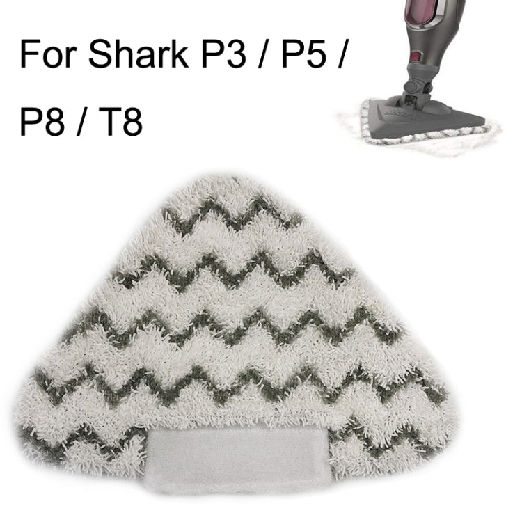 2PCS Steam Mop Triangular Cleaning Cloth For Shark P3 / P5 / P8 / T8 Reluova