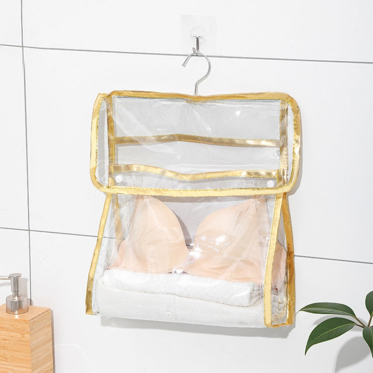 Home Wall Mounted Transparent Underwear Storage Bag